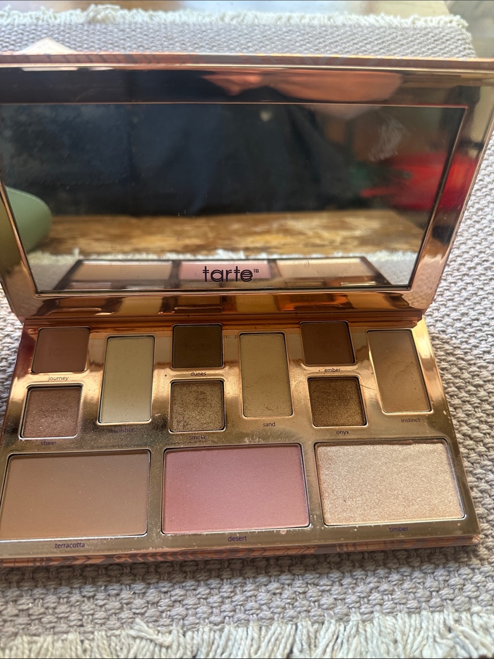 tarte Neutral Eyeshadow & Blush Palette in Pink, Gold, Brown